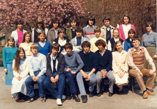 College Saint-Louis, 6eme annee, 1982